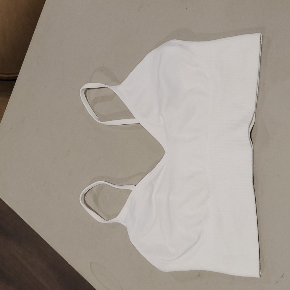 White bralette